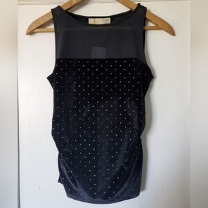 Michael Kors Velvet Bling Sparkle Top🌟💖